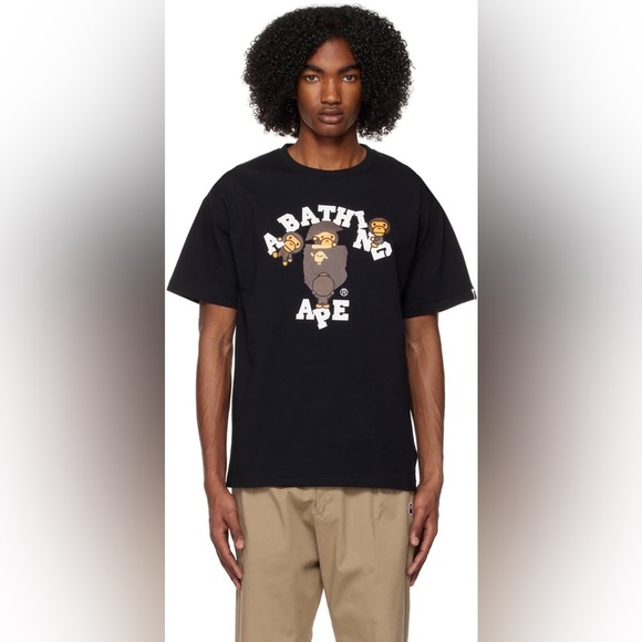 Bape Other - A bathing ape college milo tee size M Medium